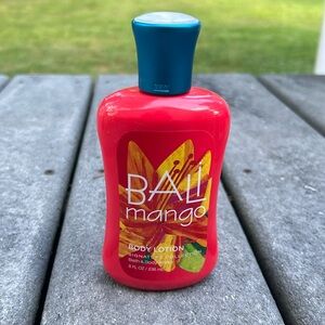 Bali mango bath and body lotion